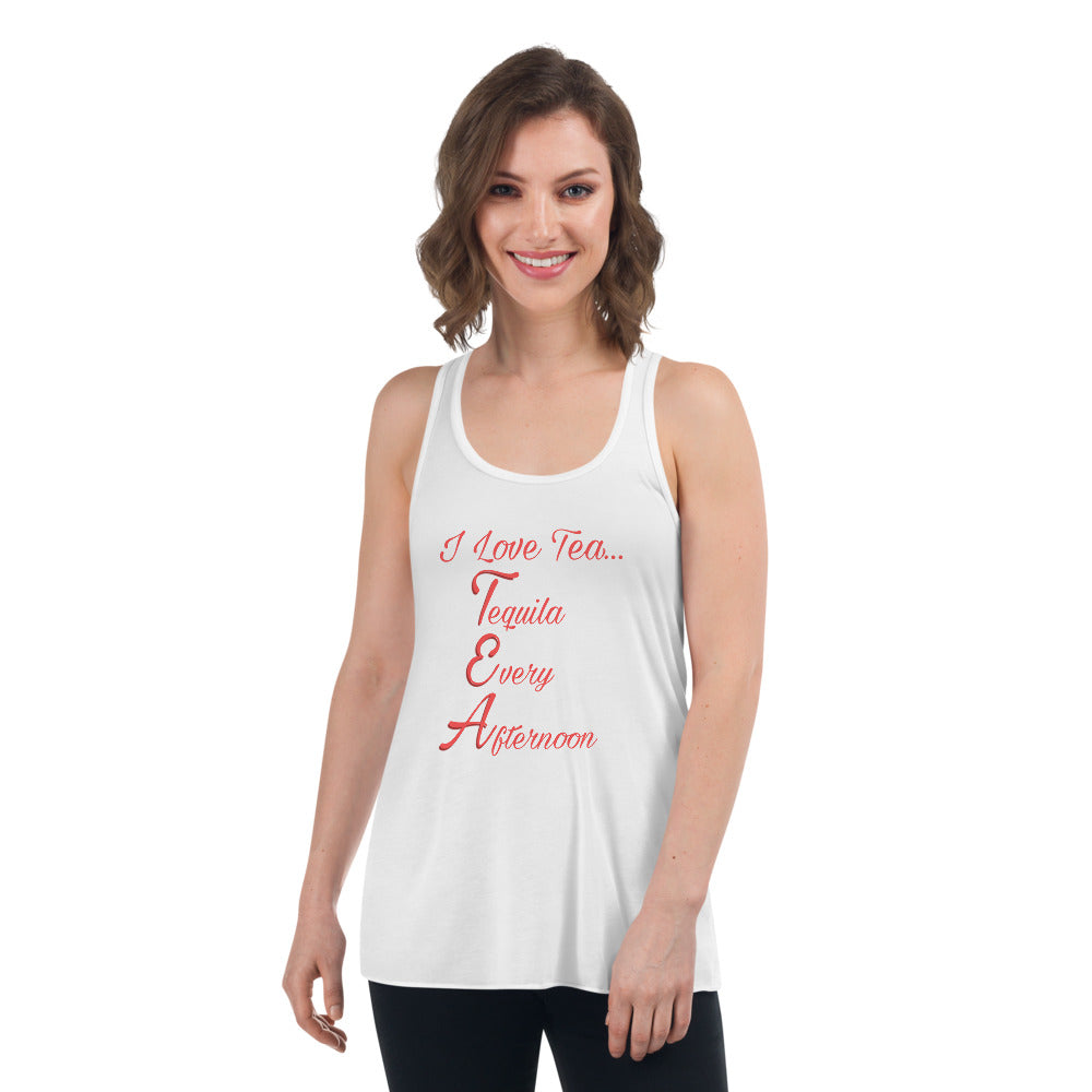 I Love Tea Racerback Tank