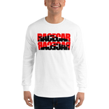 RACECAR is a Palindrome (Red) - Long Sleeve Shirt